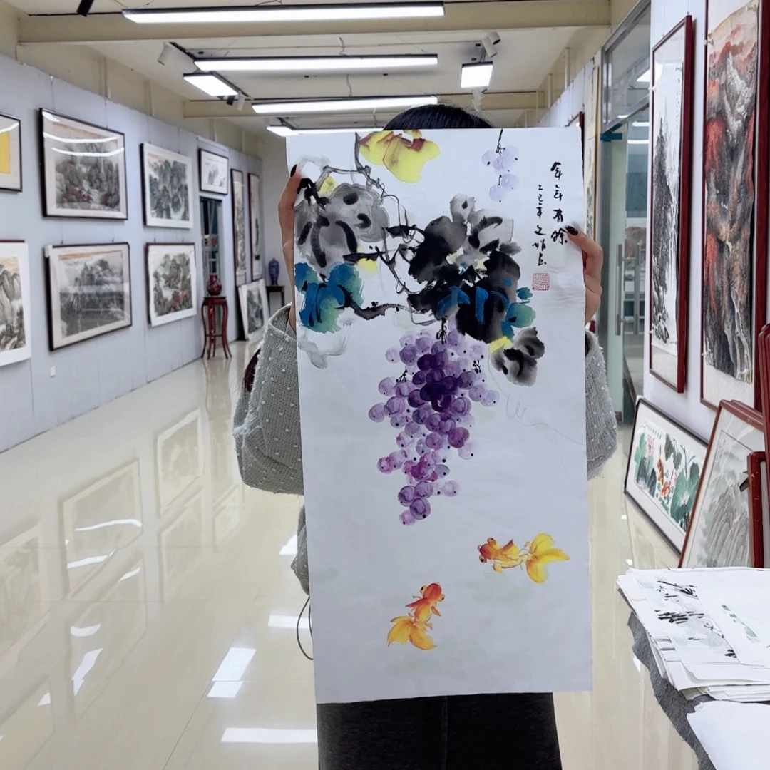 国画国画作品集一个