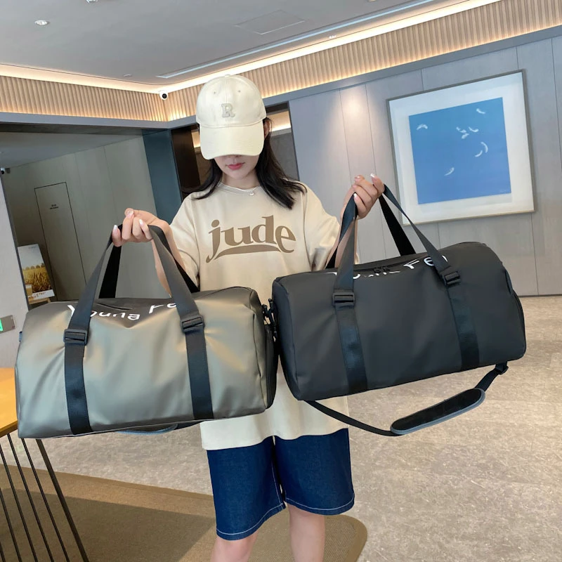 短途手提旅行包大容量收纳行李包轻便健身旅游拉杆行李待产收纳袋