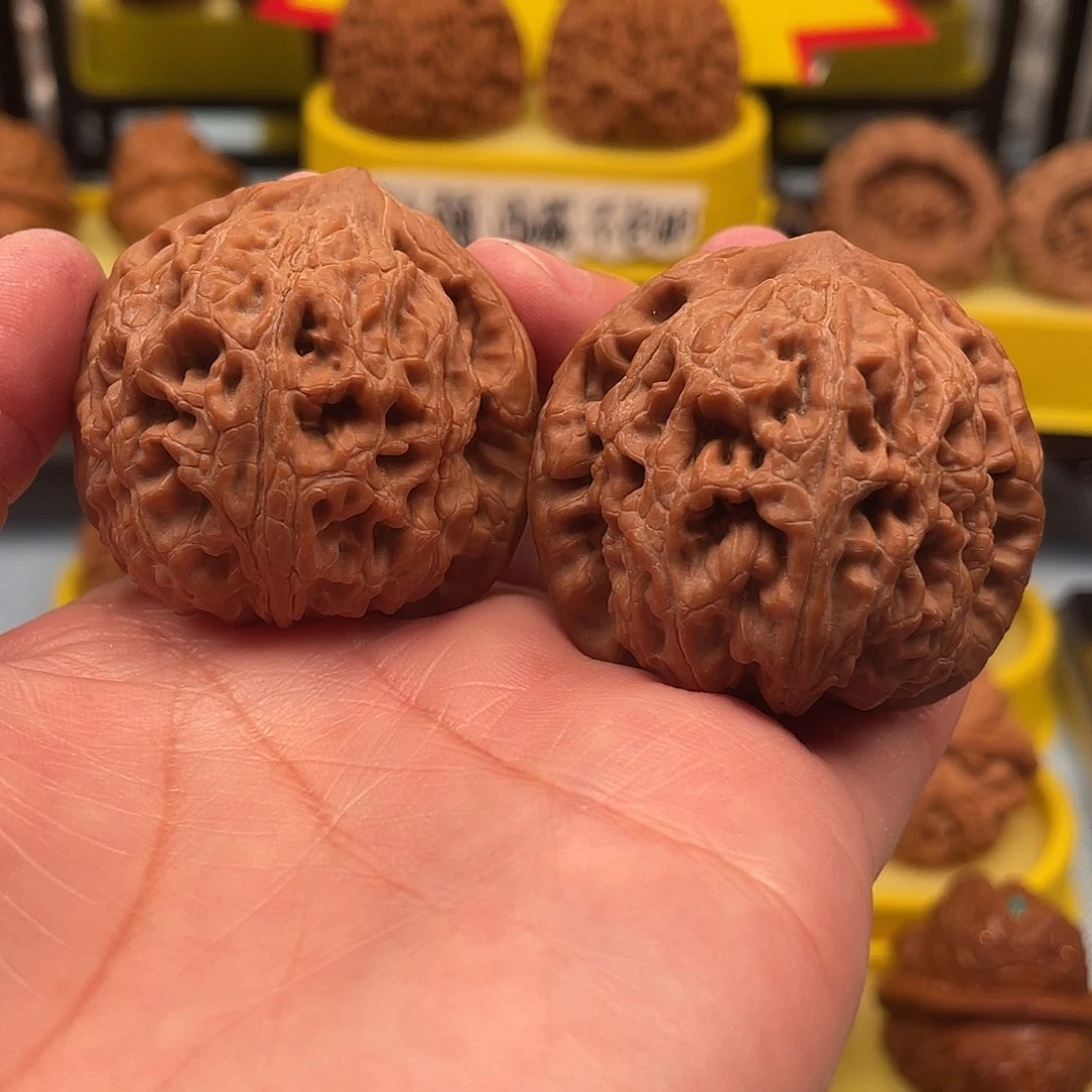 吊坠文玩核桃水龙纹42+