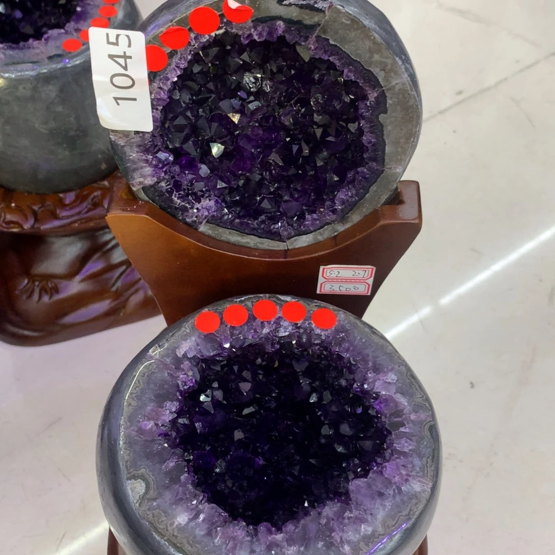 水晶摆件未镶嵌聚宝盆