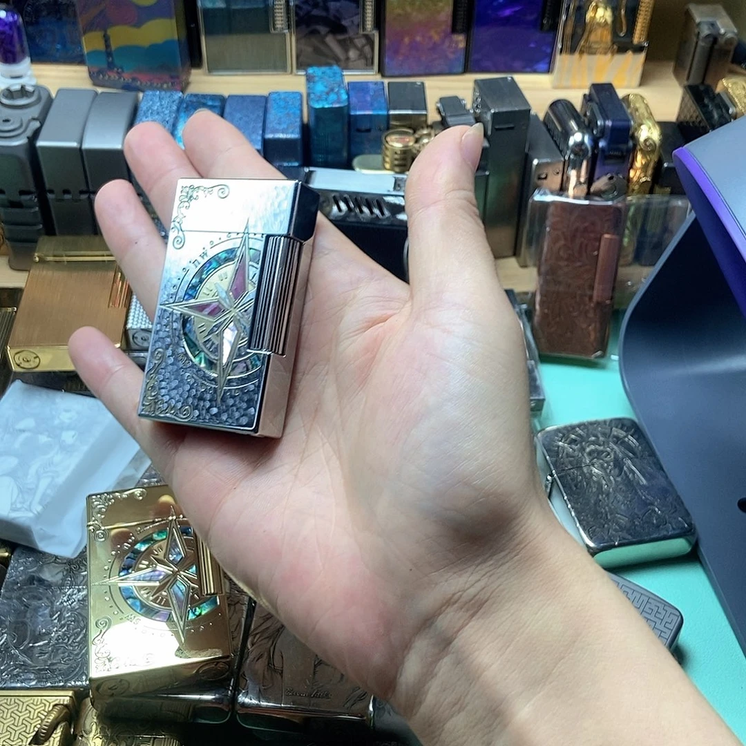 铜处理朗声打火机直播间