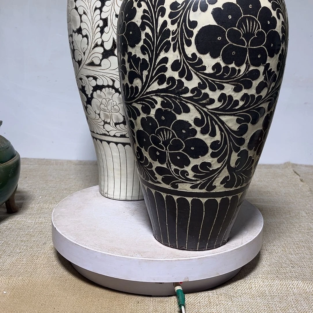 新***人瓷片精品瓷器摆件