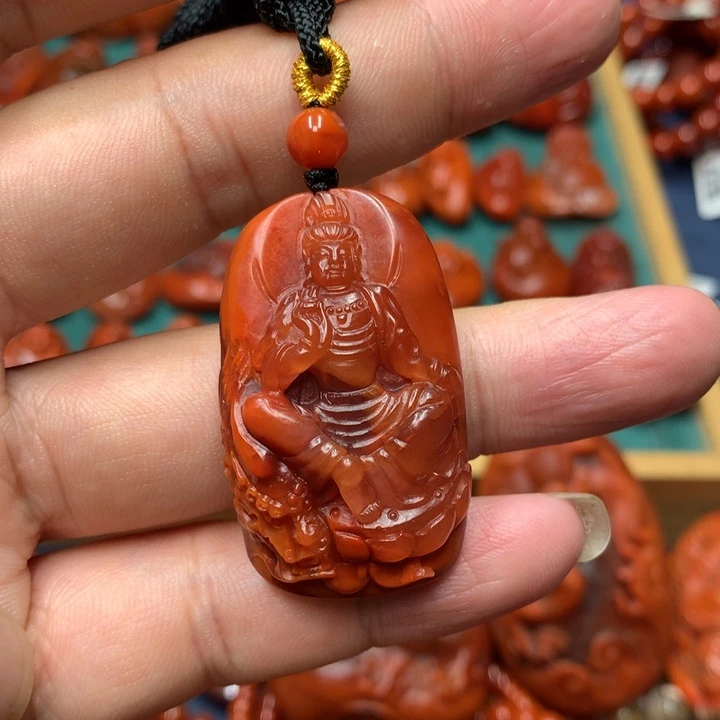 吊坠(不含链)未镶嵌南红玛瑙