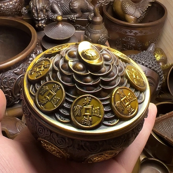 精美铜器，点击下单