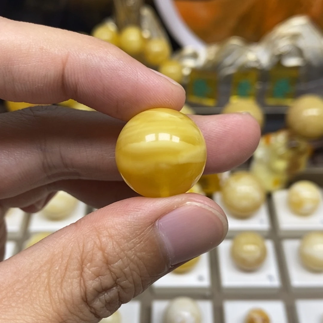 【闪购商品】未镶嵌蜜蜡手链钱***来20圆珠