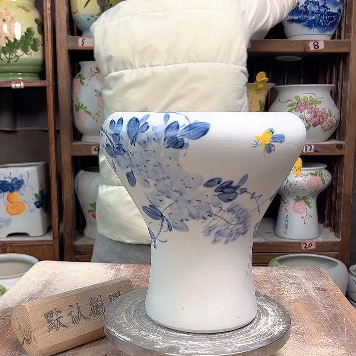 陶火窝兰兰紫藤新款新款陶瓷