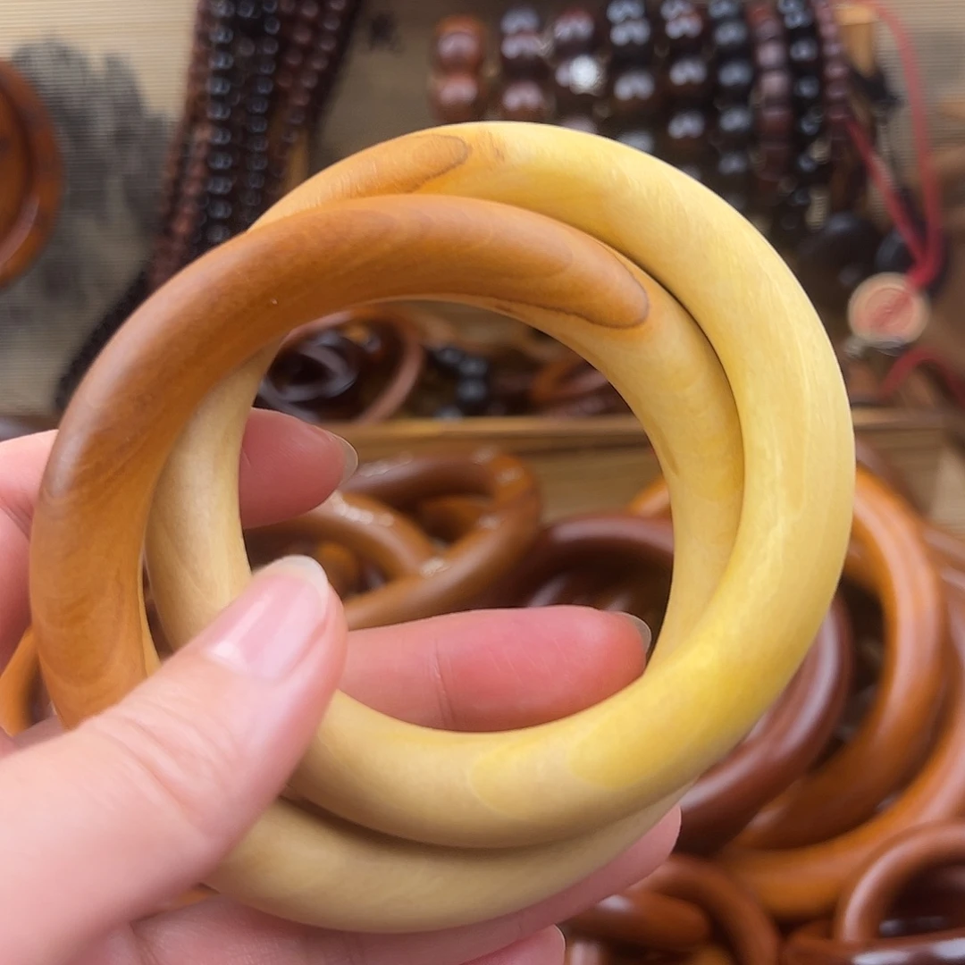 65内径枣木黄皮乾坤圈不退不换