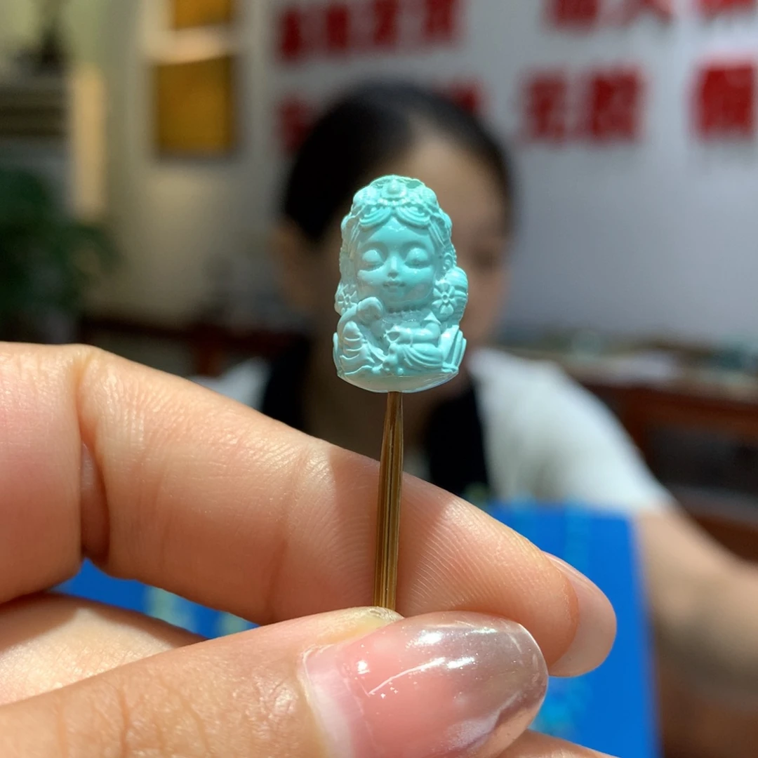 绿松石未镶嵌配饰