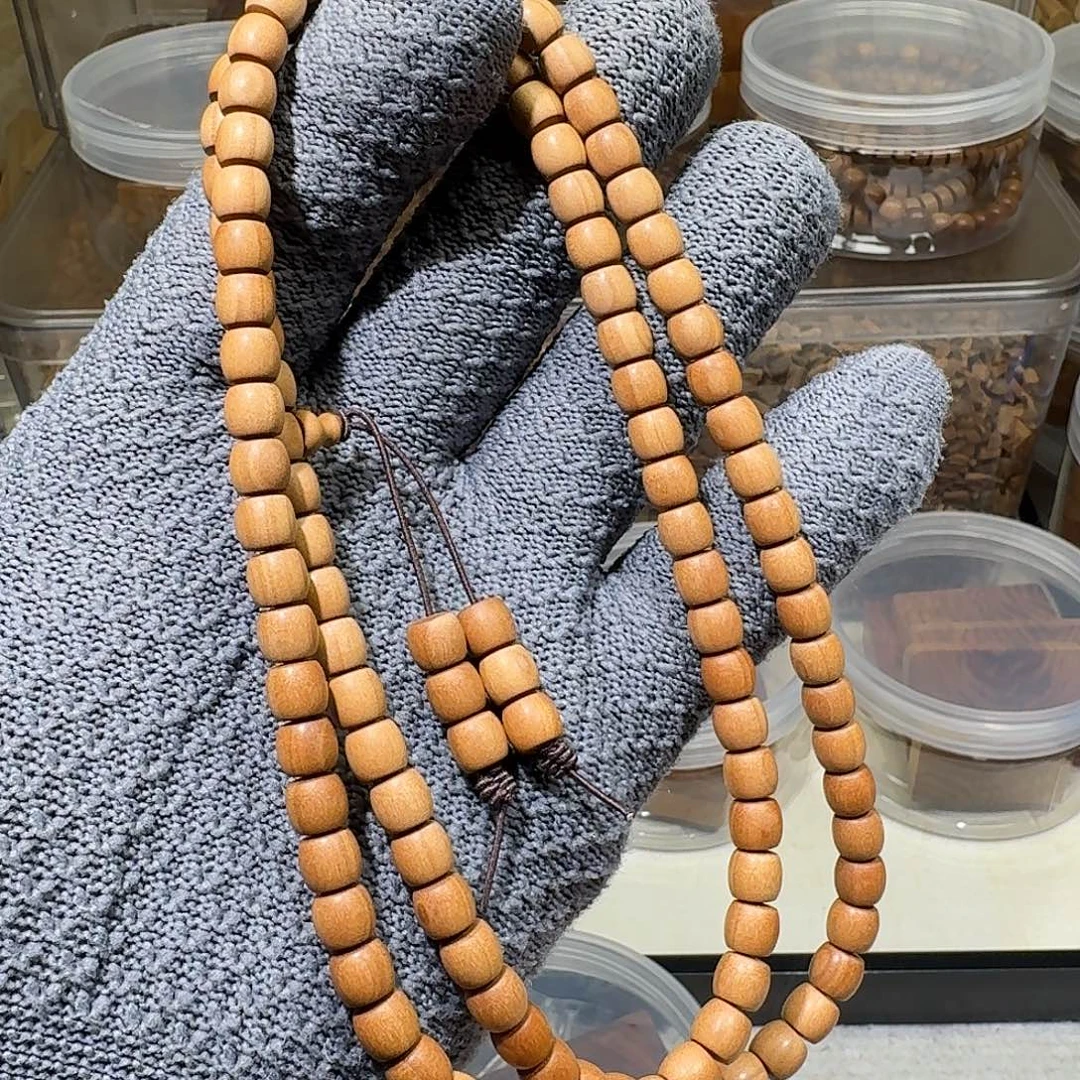 檀香木手串/手链药香甜凉6.8✖️7.2直切