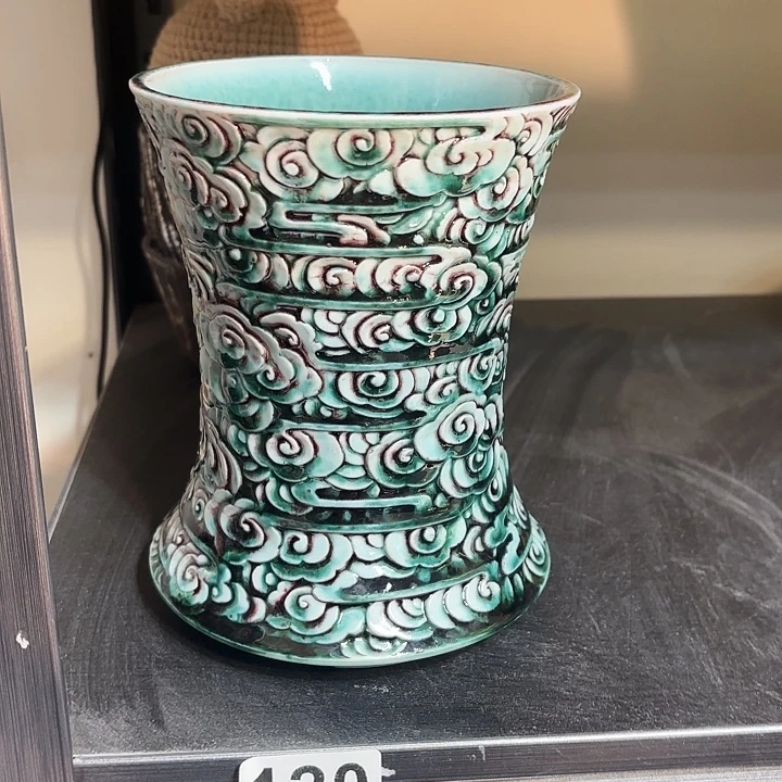 瑕疵内口12高17块根植物盆