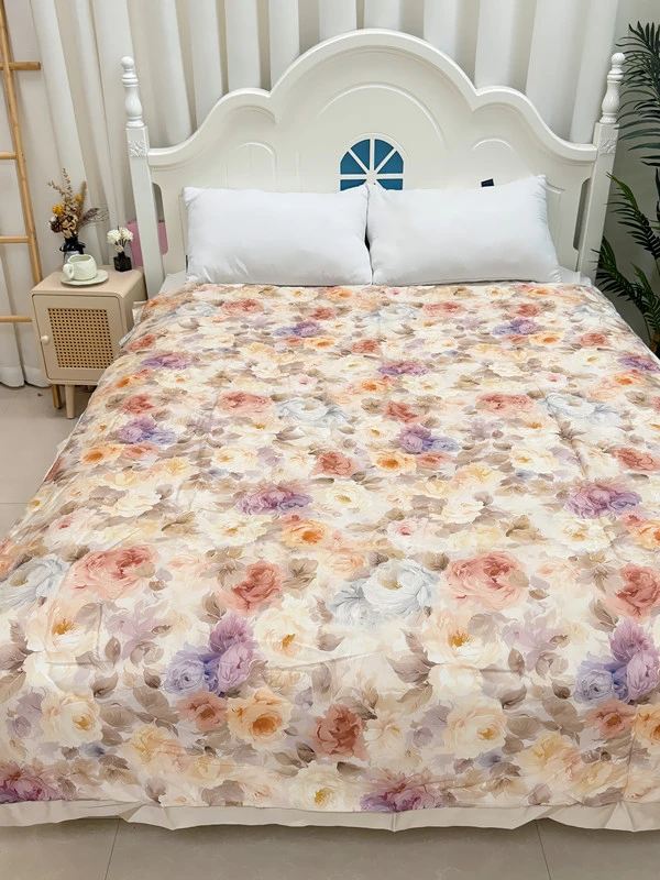 夏凉被【花季】200X230厘米  高端 夏款亲肤凉感可机洗双人被子