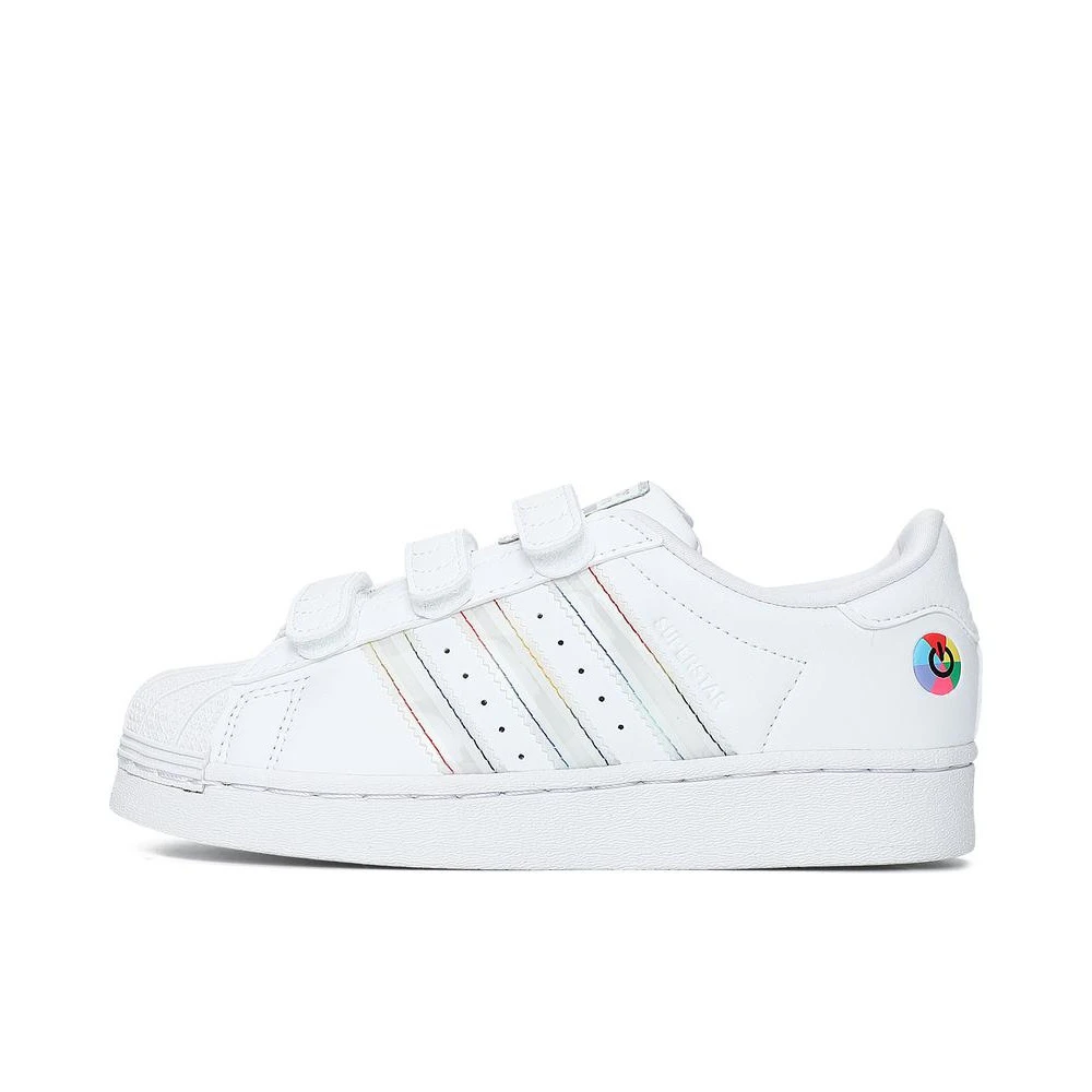 adidas 阿迪达斯2025中童SUPERSTAR LED LIGHTS CF C休闲鞋JI0509