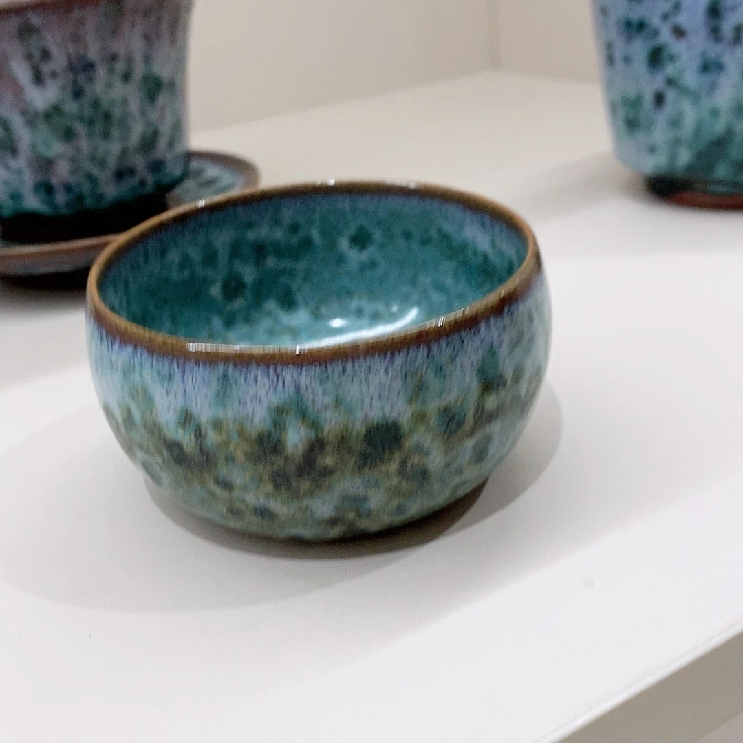 摆件陶纯碳手工禅定