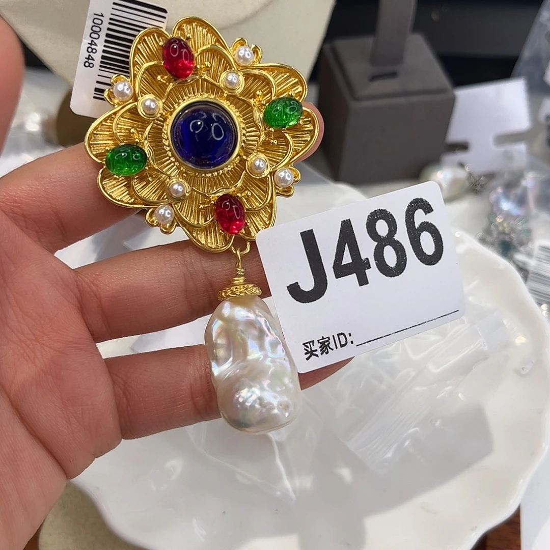 耳饰淡水珍珠合金
