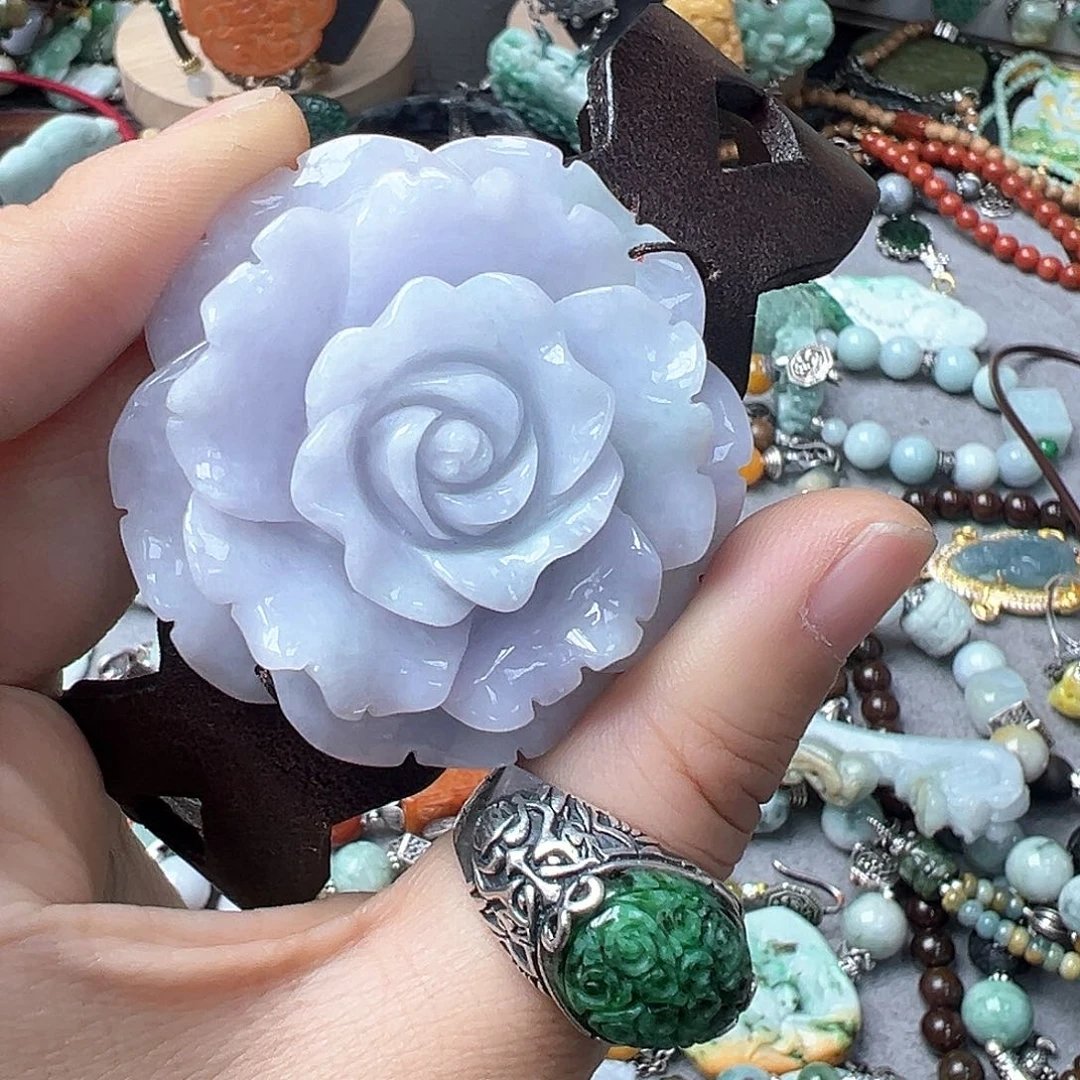 翡翠戒指未镶嵌安*