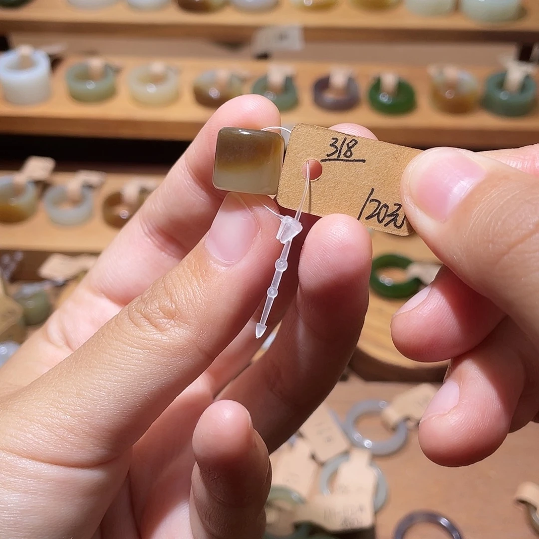 和田玉戒指未镶嵌318