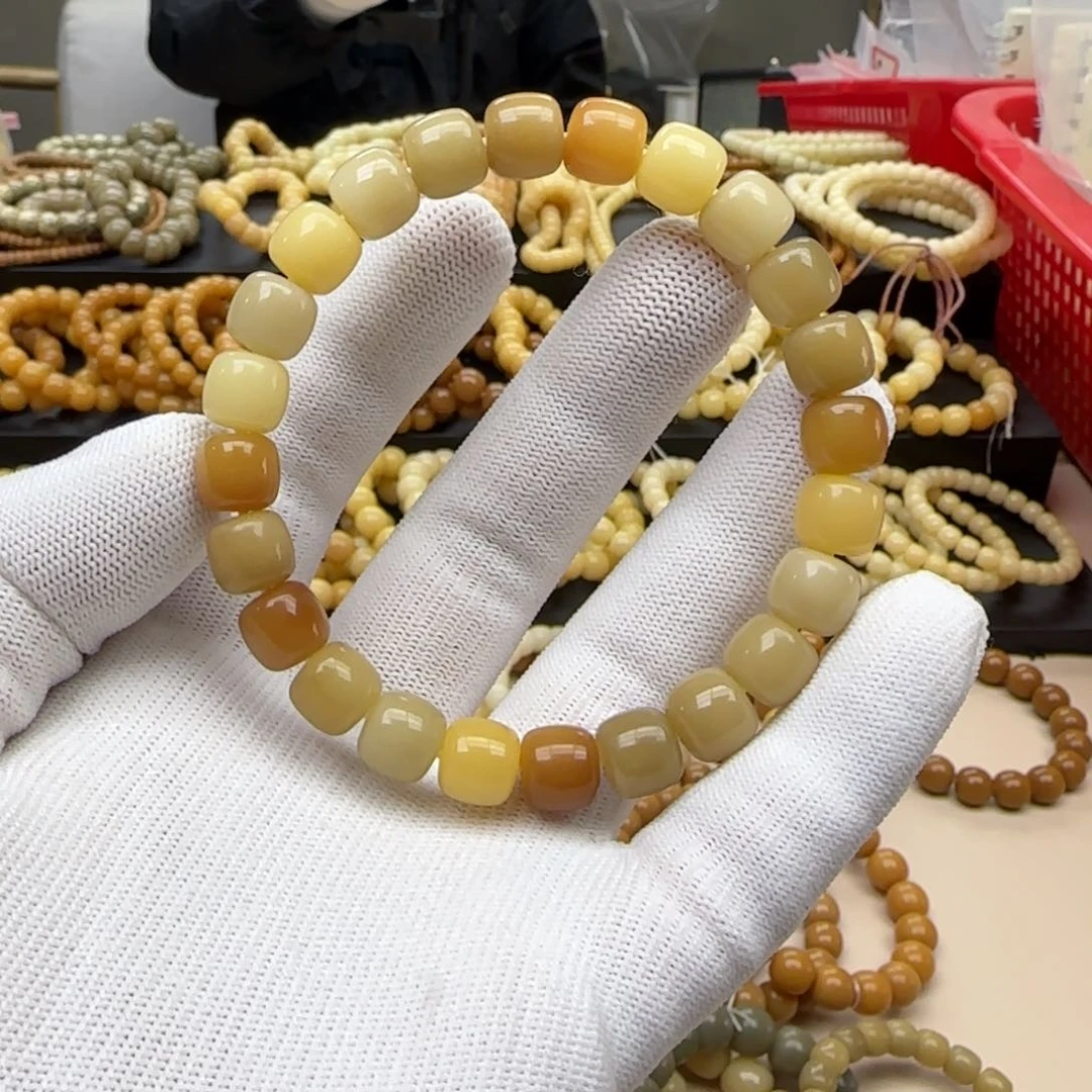 【闪购商品】菩提根/象牙果手串9.10。5年 鬼工