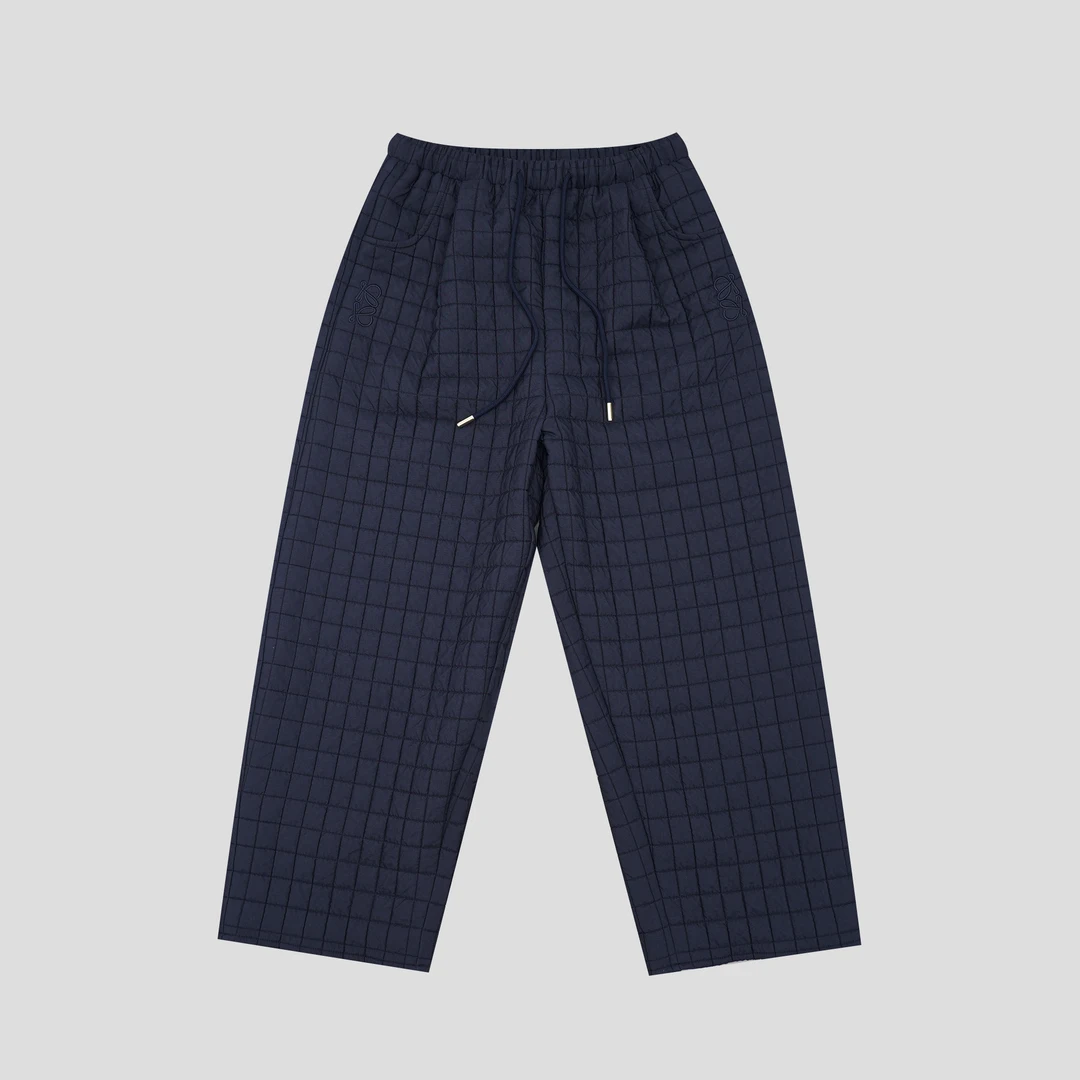 陈西贝专属【棉裤】25年四方格夹棉棉裤
