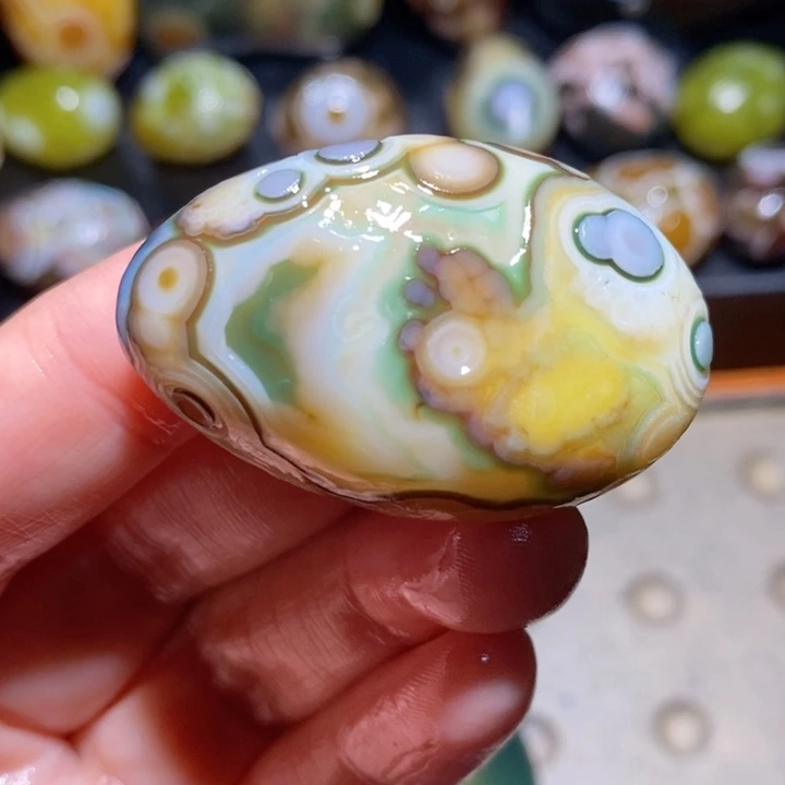 未镶嵌玛瑙/玉髓珠宝半成品30