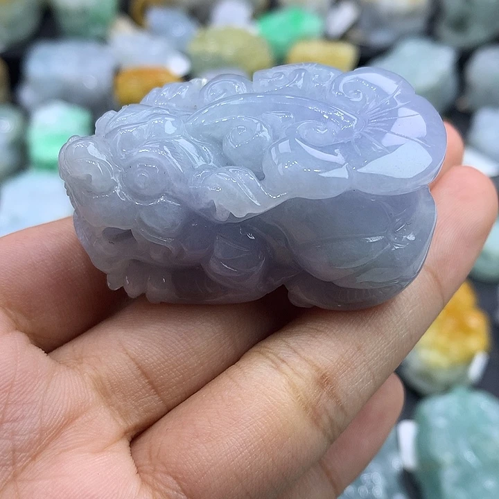 翡翠未镶嵌颈饰天然缅甸翡翠