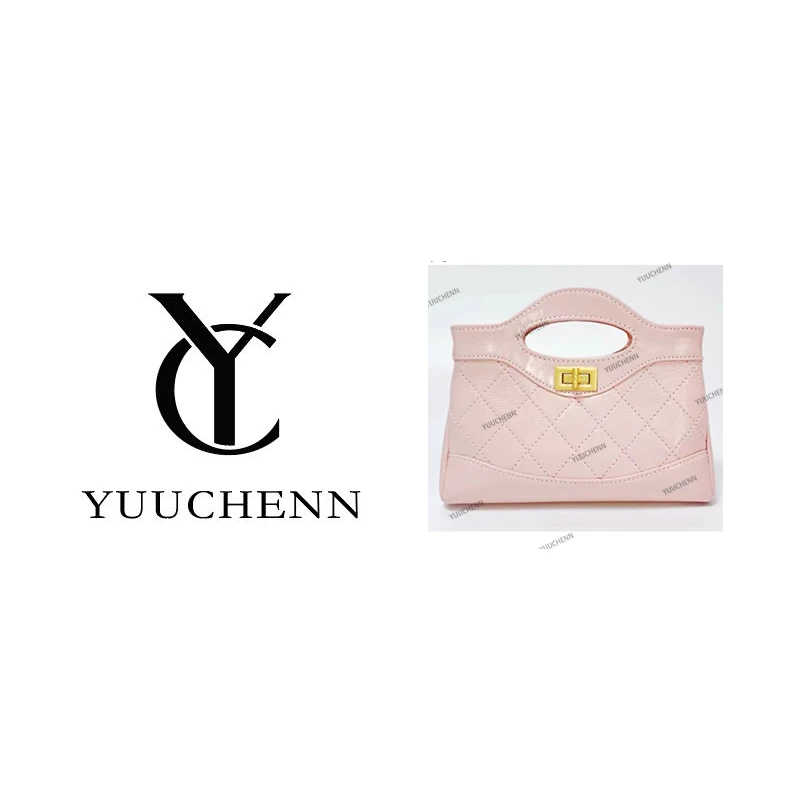 YUUCHENN/20cm原创设计高定真皮包 HH964