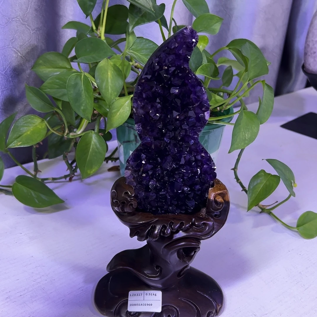 大型摆件（非配饰）未镶嵌紫晶