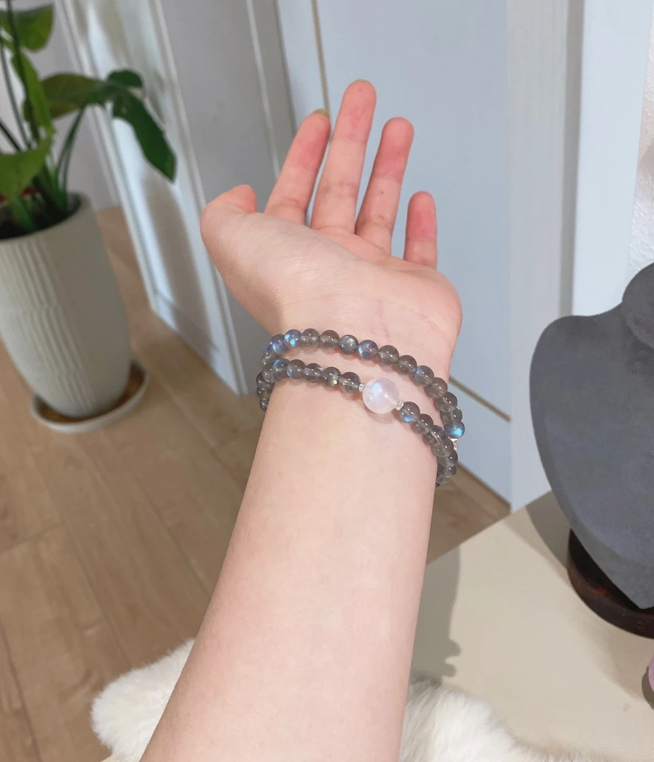 [拍一拆四]玛瑙玉石水晶DIY手串多样性发