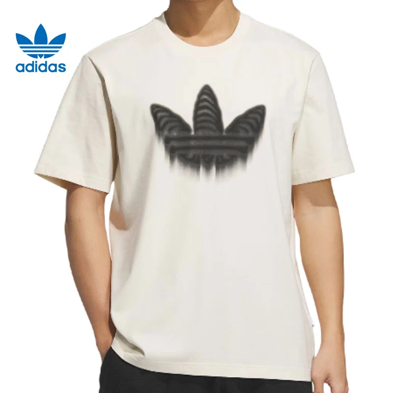 【夏日户外】adidas阿迪达斯三叶草夏季男子运动休闲短袖T恤JZ7045