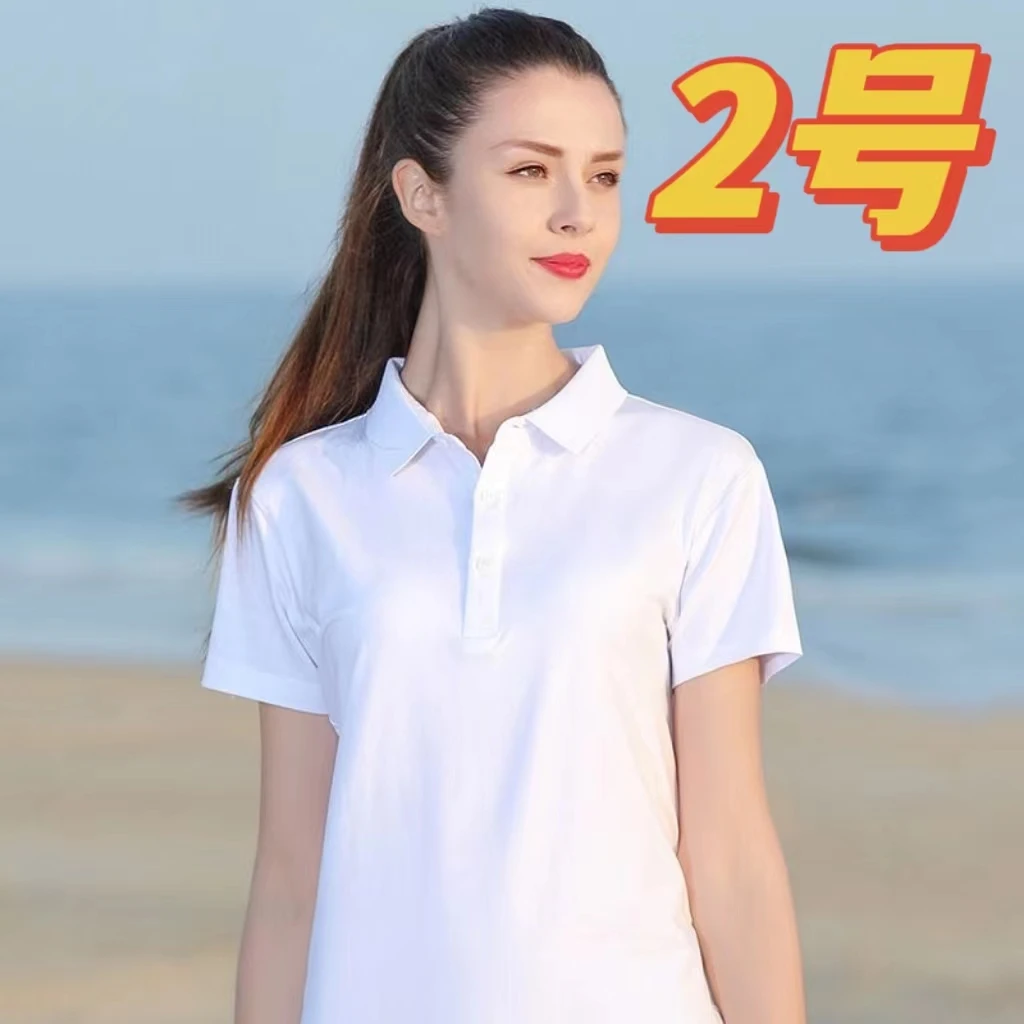 夏季新款休闲修身女士透气半袖POLO衫