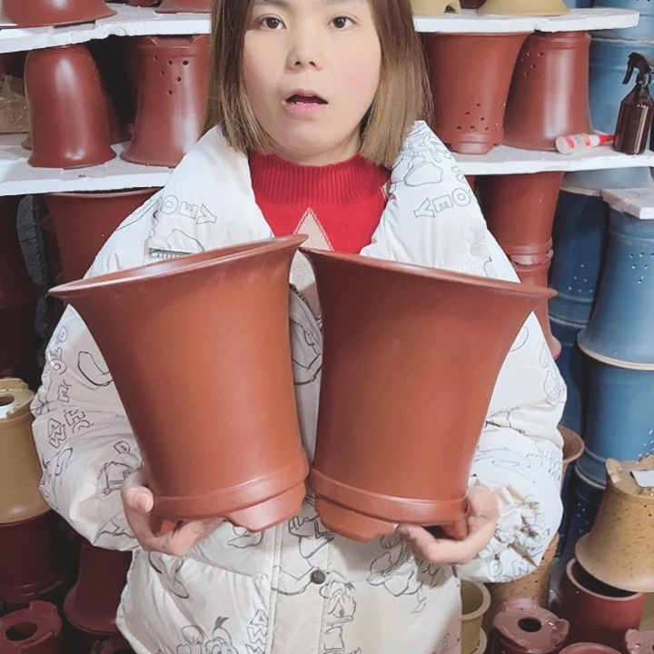 紫砂花盆宜兴紫砂花盆