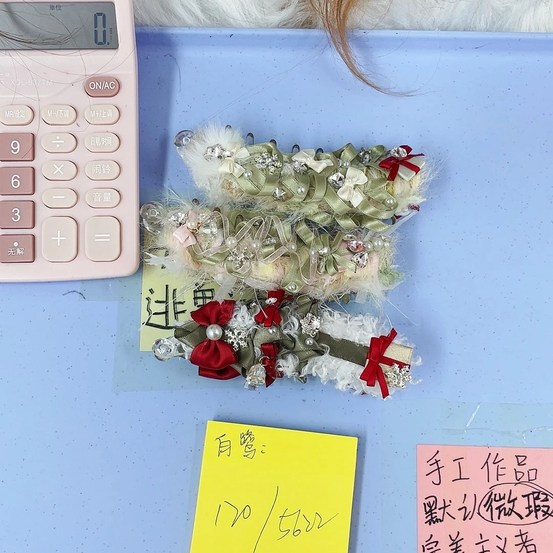 布艺铁合金发夹发饰