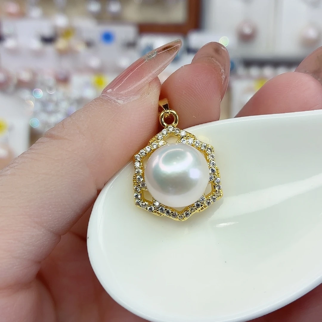 颈饰淡水珍珠合金