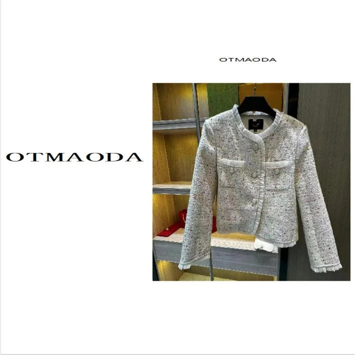 【南瓜定制】N829-新款宽松小个子高级感气质短款法式小香风外套