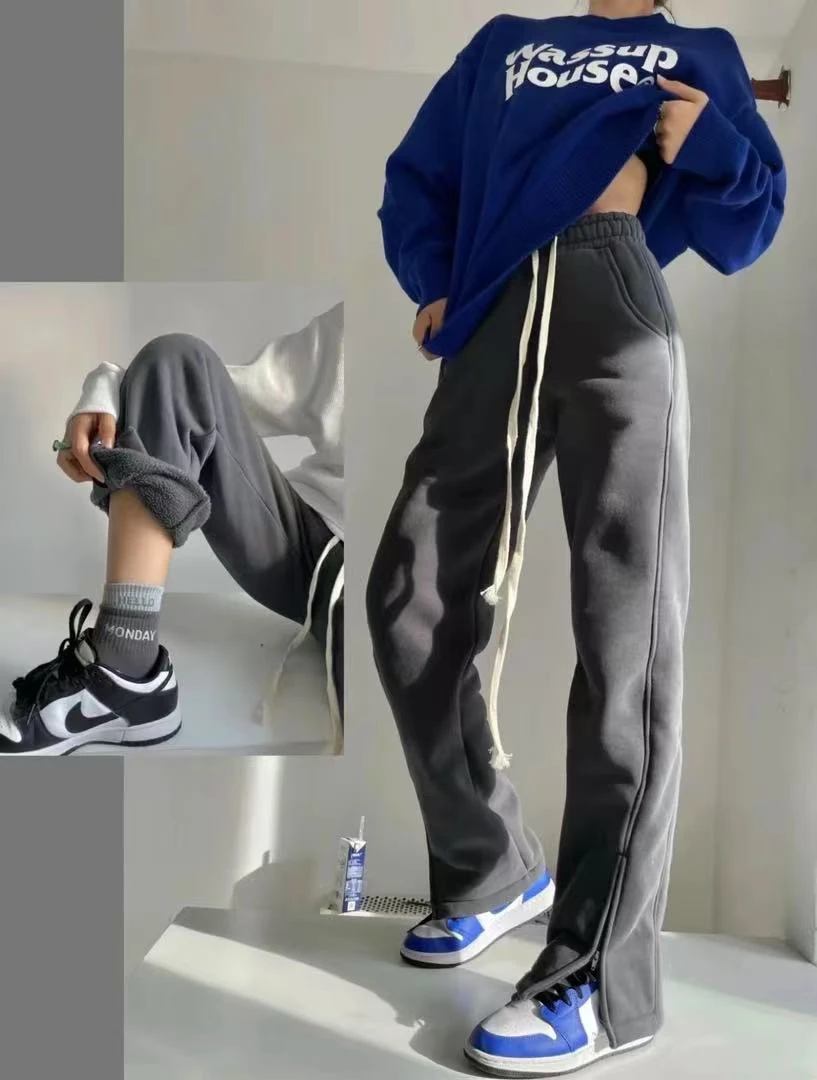 九叠篆UFZ0901c-3开叉裤子