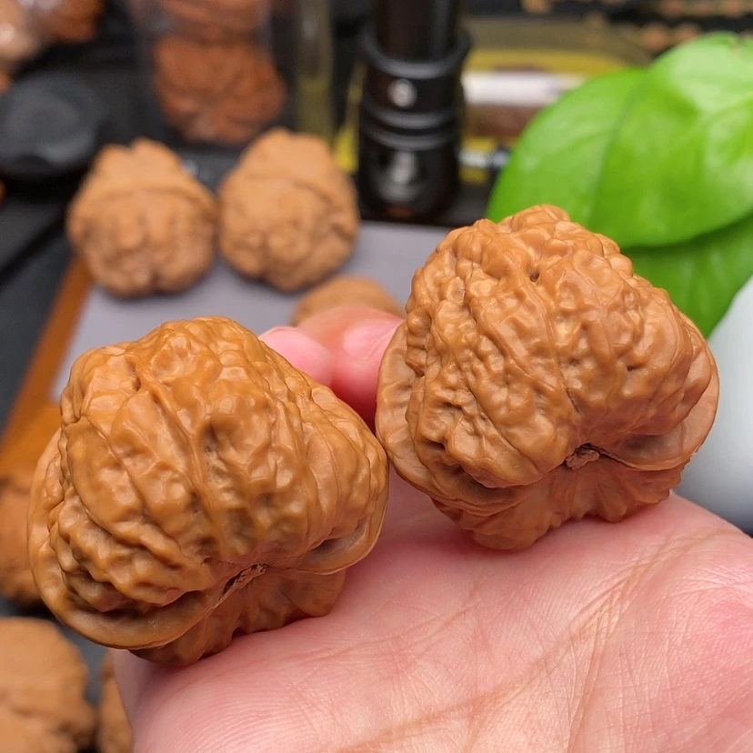 【闪购商品】文玩核桃把件蛤蟆头全品39