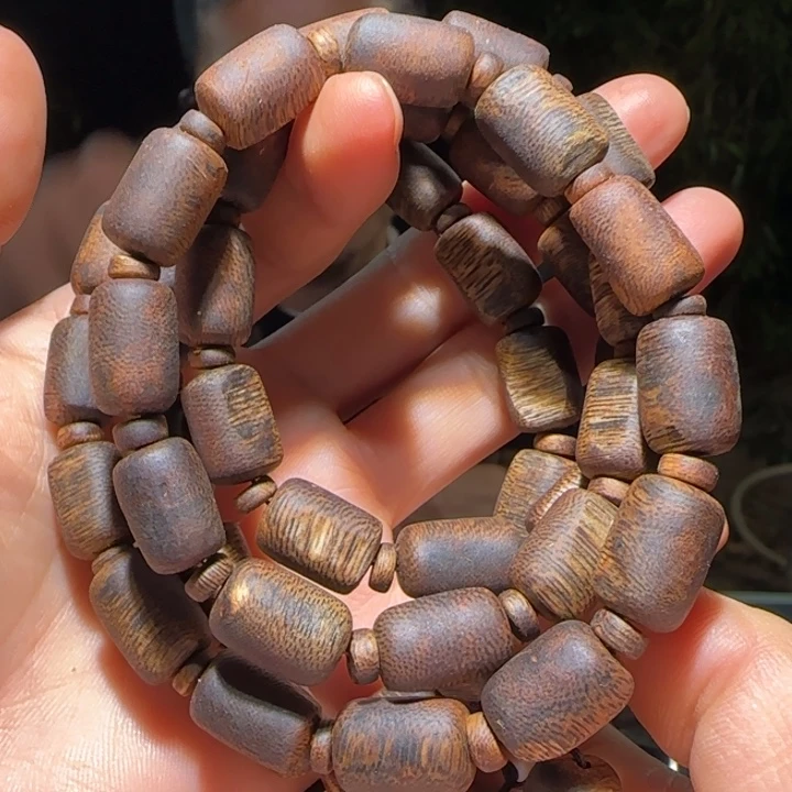 沉香手串蓝香链子51克+多样性发其一