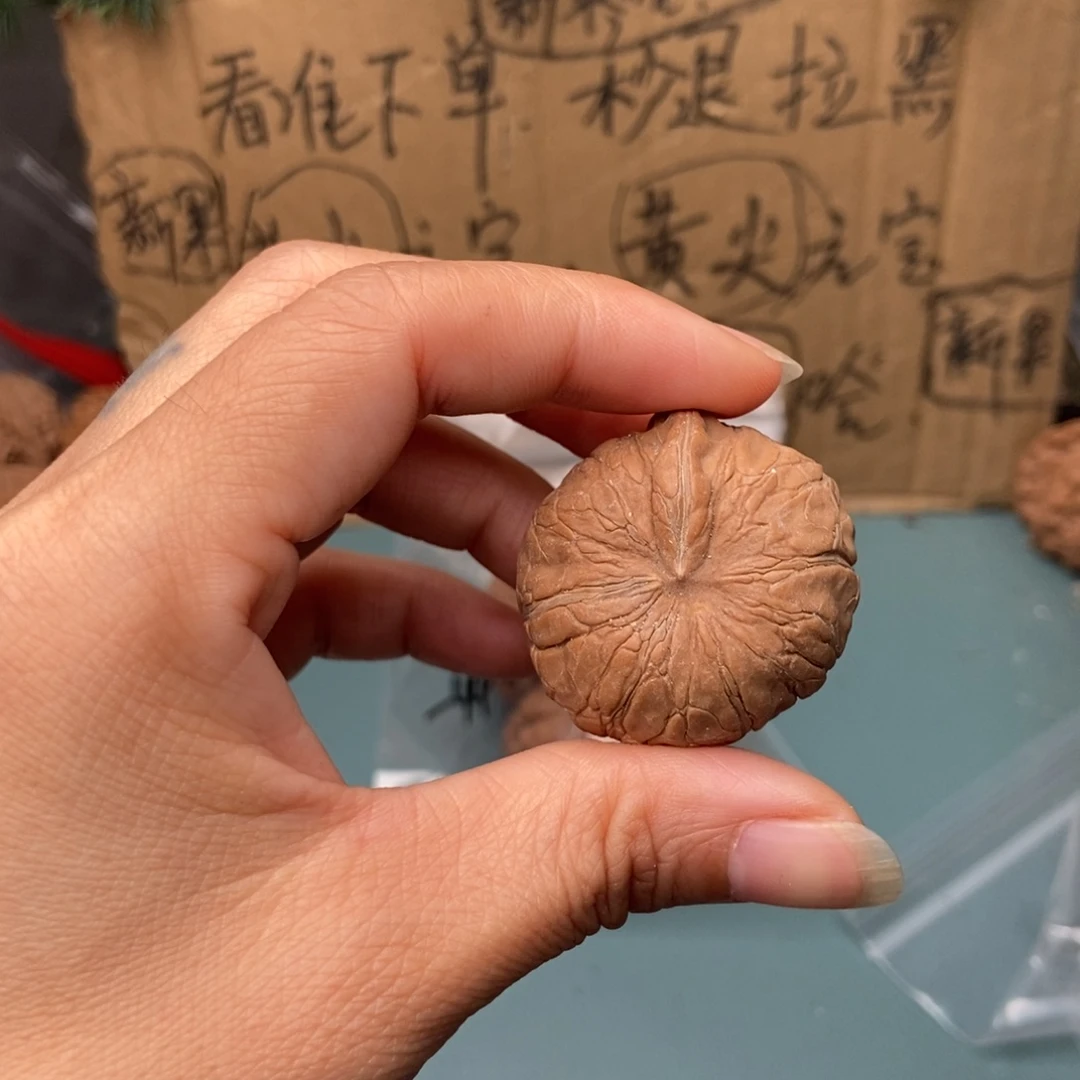 如***行吊坠文玩核桃元宝一帆一只4