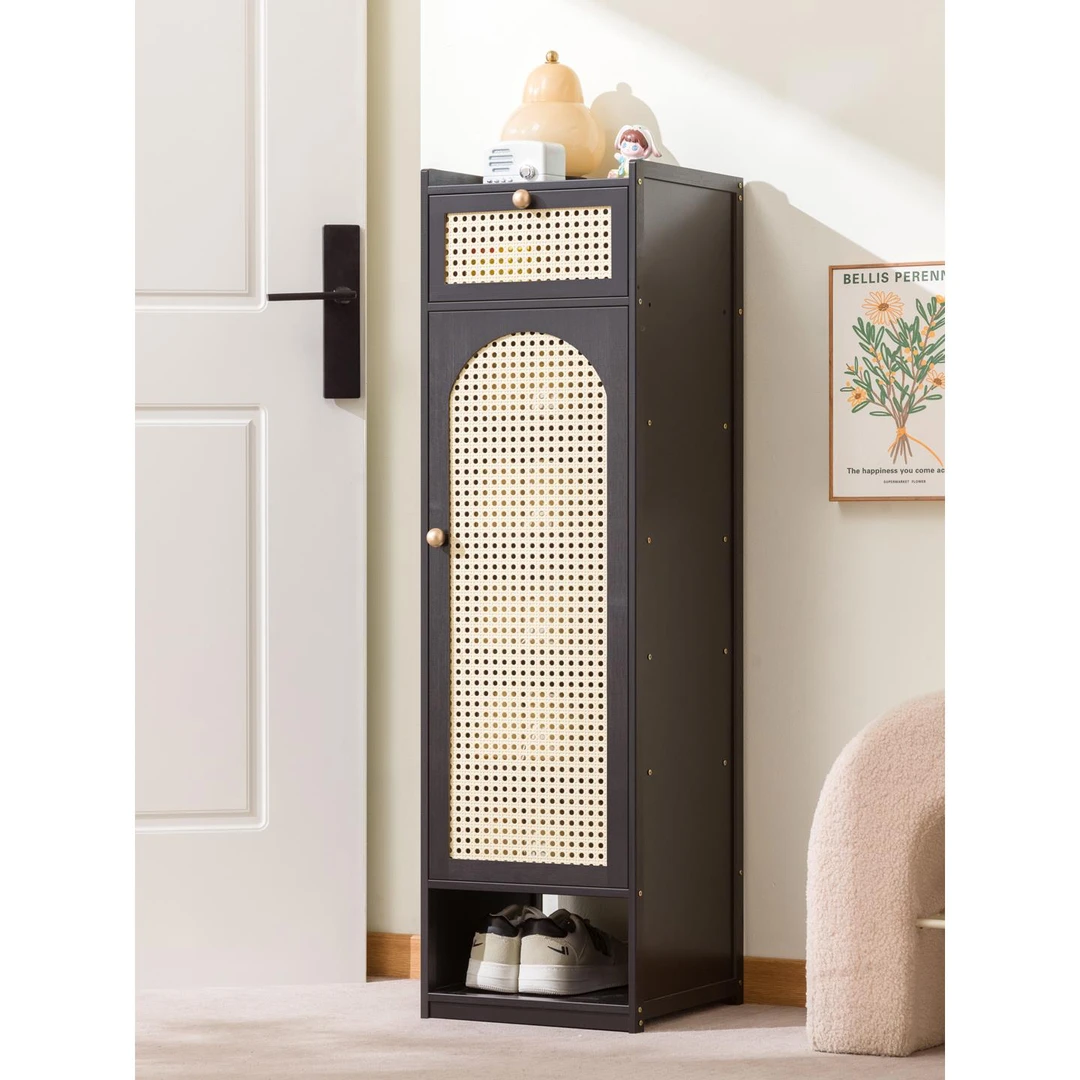 夹缝鞋柜家用2025新款入户门口过道小窄多层简易好看鞋架子省空间