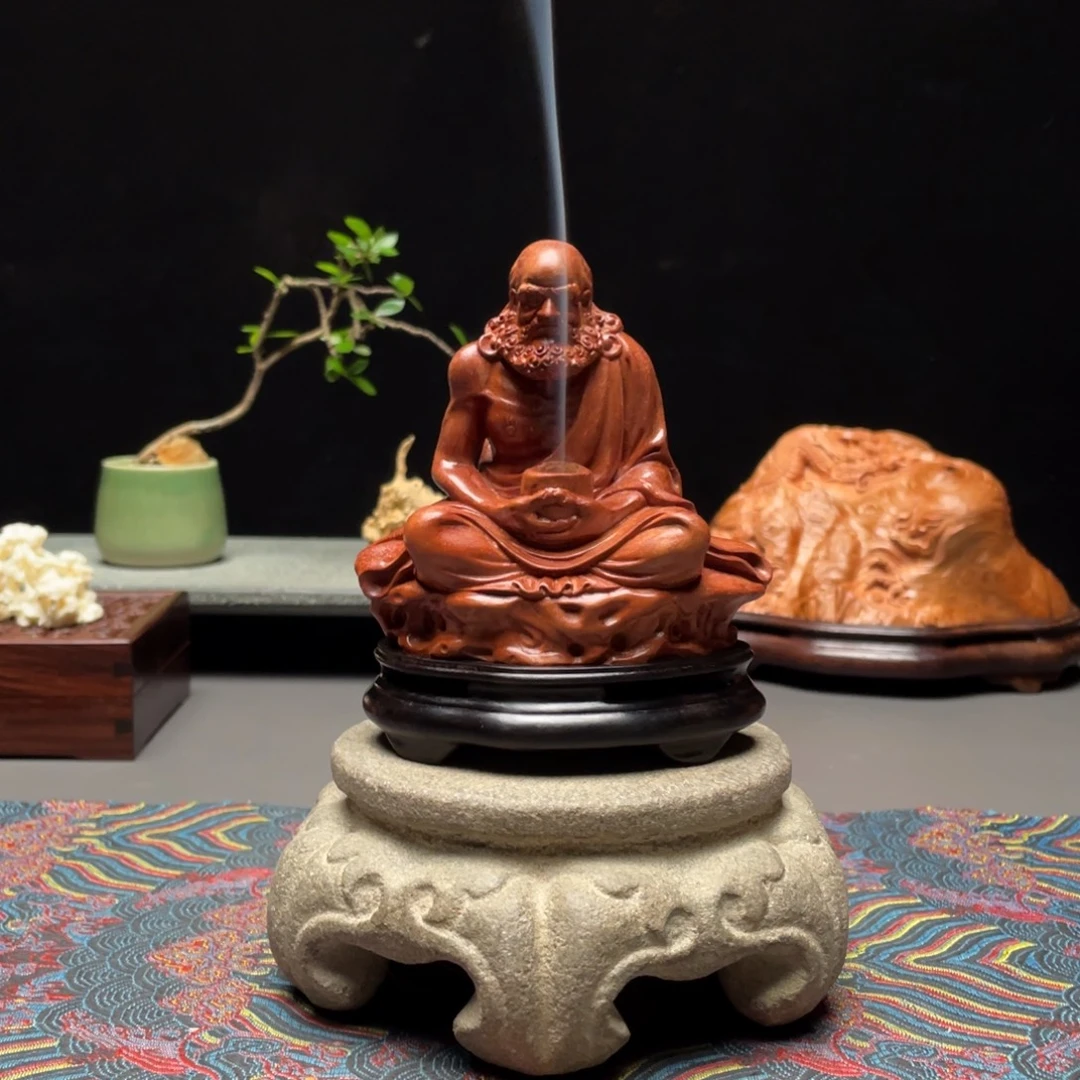 荔枝木荔枝木达摩香炉