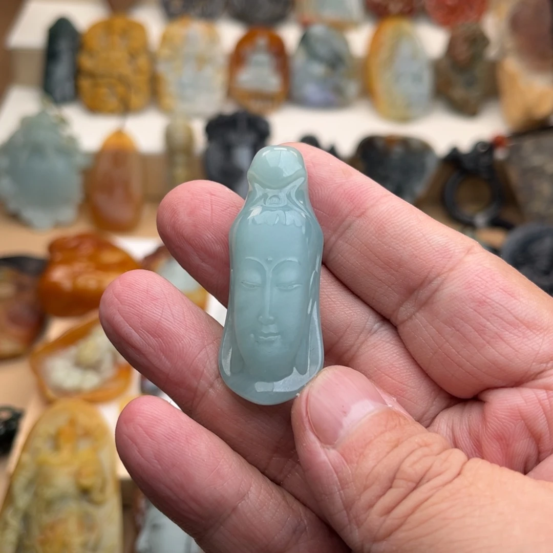 【闪购商品】颈饰未镶嵌翡翠小****流