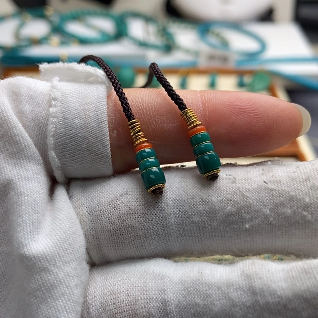 绿松石配饰未镶嵌6*