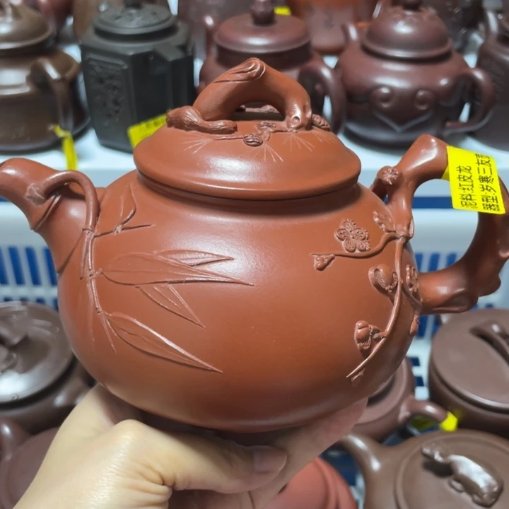 茶壶紫砂宜兴紫砂壶500cc