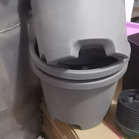 32口球根圆3个盆串色