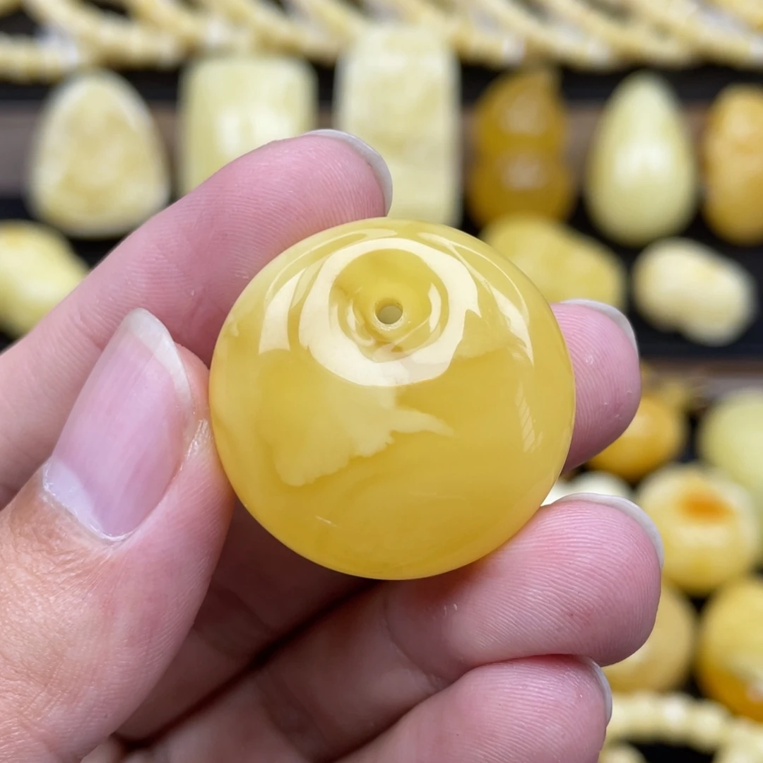 琥珀未镶嵌裸石琥珀蜜蜡