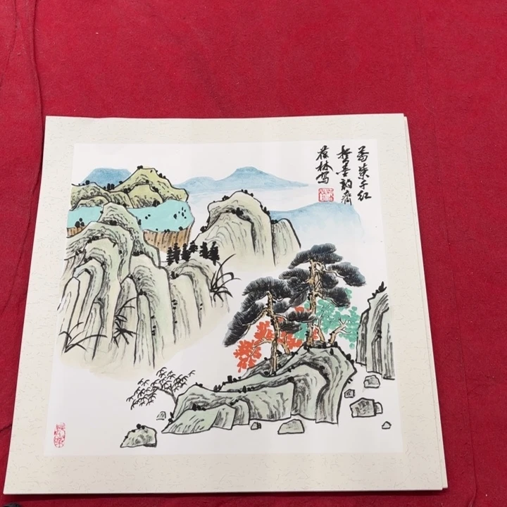 国画花鸟等图案和造型各