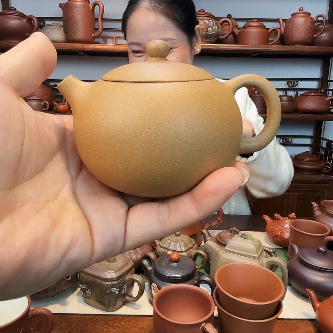 茶杯紫砂段泥西施