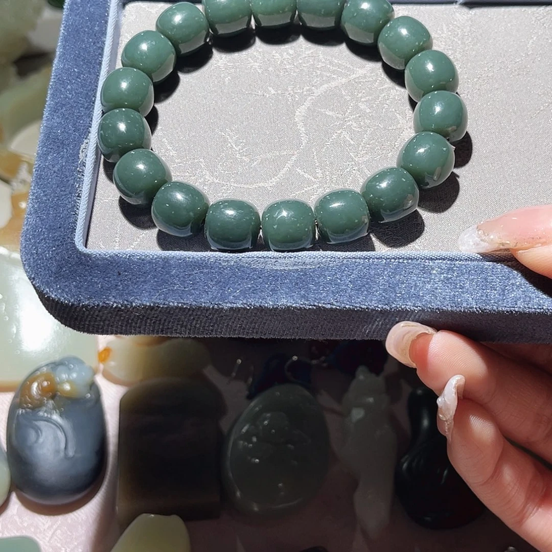 和田玉（糖玉）未镶嵌手链