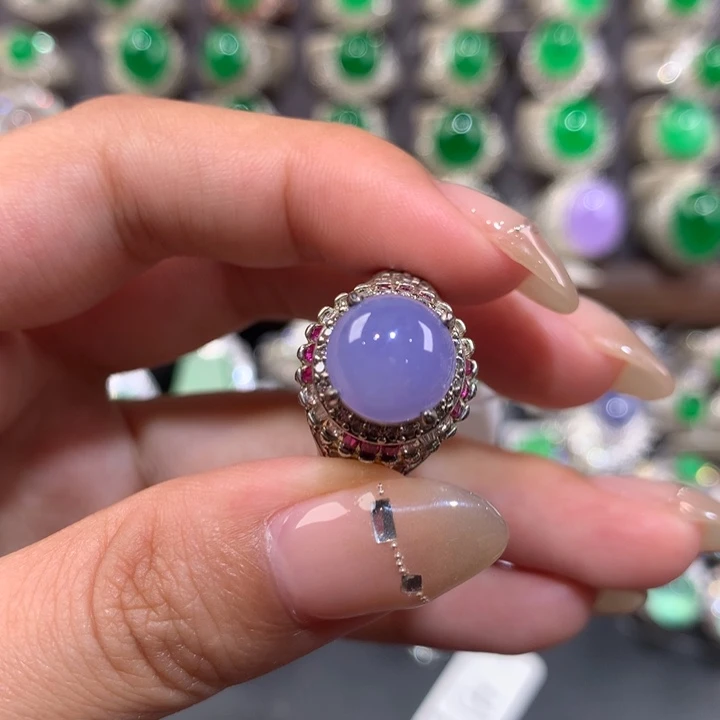 定制翡翠未镶嵌7.7