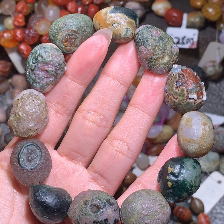 未镶嵌玛瑙/玉髓珠宝半成品