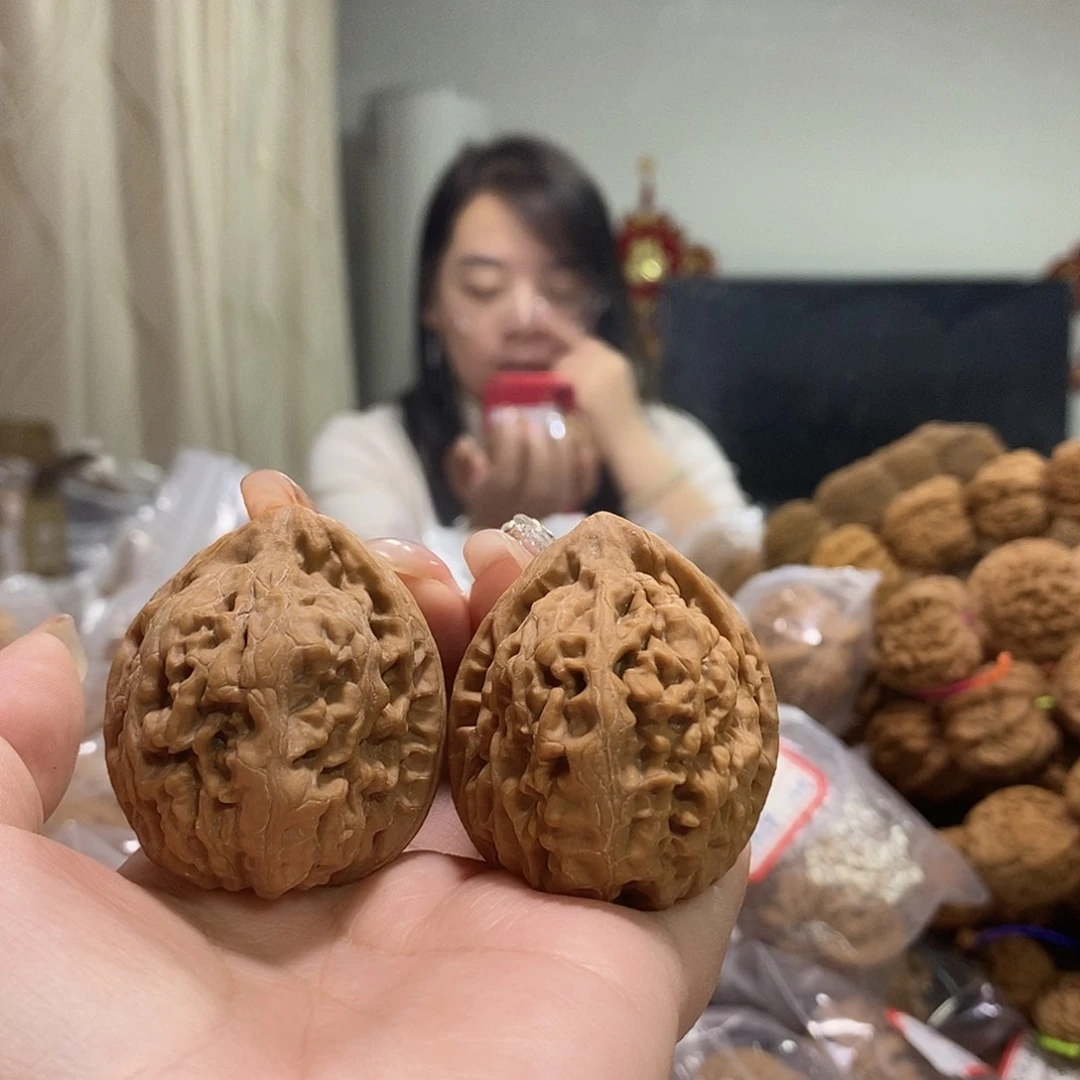 把件文玩核桃38➕核樽有水尖